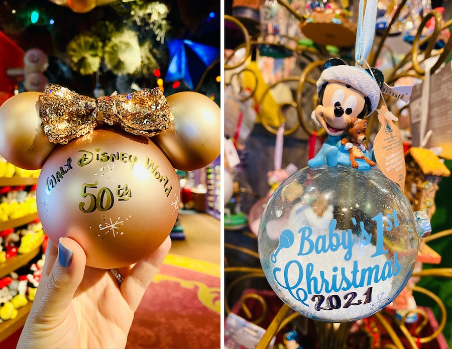 Personalized gifts options from Disney's Days of Christmas at Disney Springs