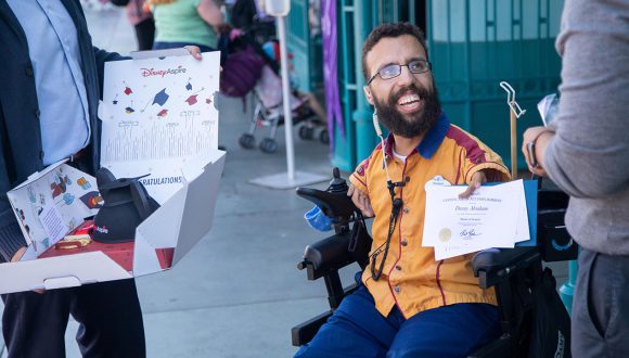 Special Delivery for our Disney Aspire Graduates