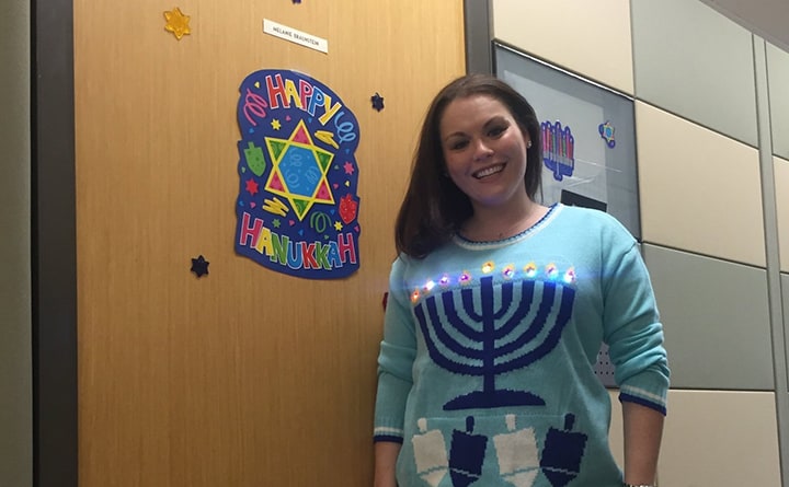 Melanie's Hanukkah traditions
