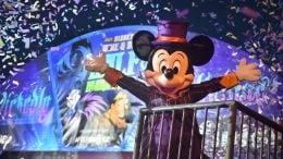 Mickey Mouse at the 2021 runDisney Wine & Dine Half Marathon