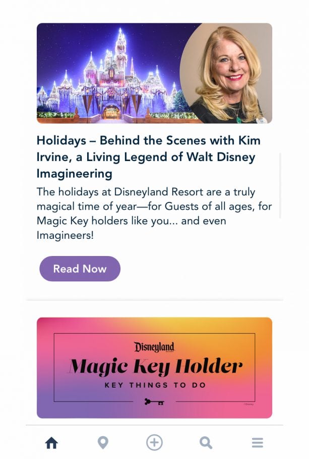 Disney Legend Kim Irvine's interview in the Disneyland Resort app