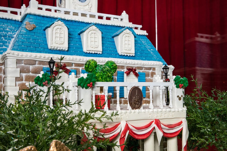 The American Adventure gingerbread display at EPCOT