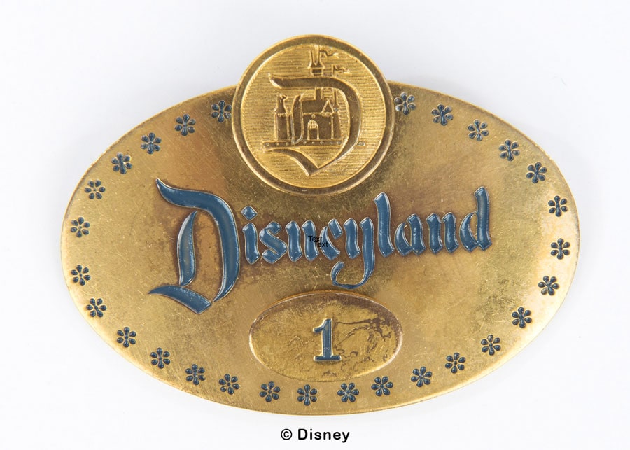 Disneyland Original Namtag