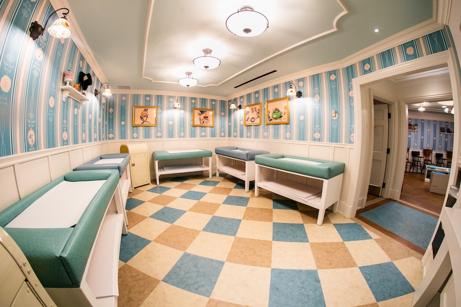 Inside a Baby Care Center at Walt Disney World Resort