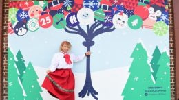 Freeform’s ’25 Days of Christmas’ Photo Wall in Disney Springs