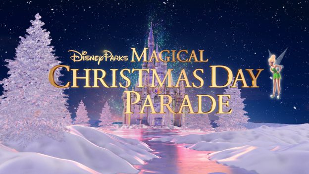 “Disney Parks Magical Christmas Day Parade” logo