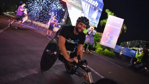 Push Rim Wheelchair athlete and three-time Paralympian, Brian Siemann