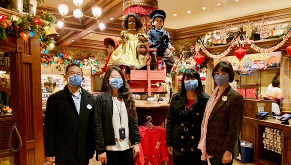 COMPASS Team at Plaza Point in Disneyland Park