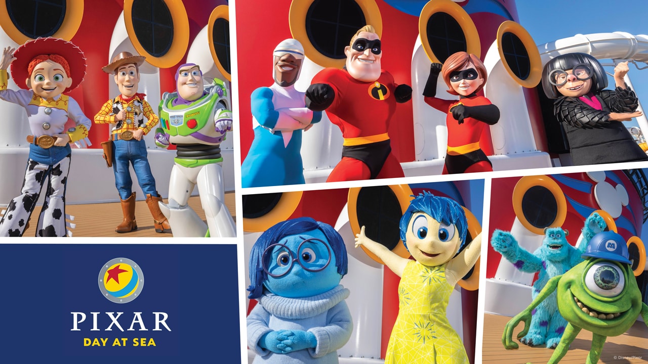 Disney Cruise Line Introduces Pixar Day at Sea on Select Disney