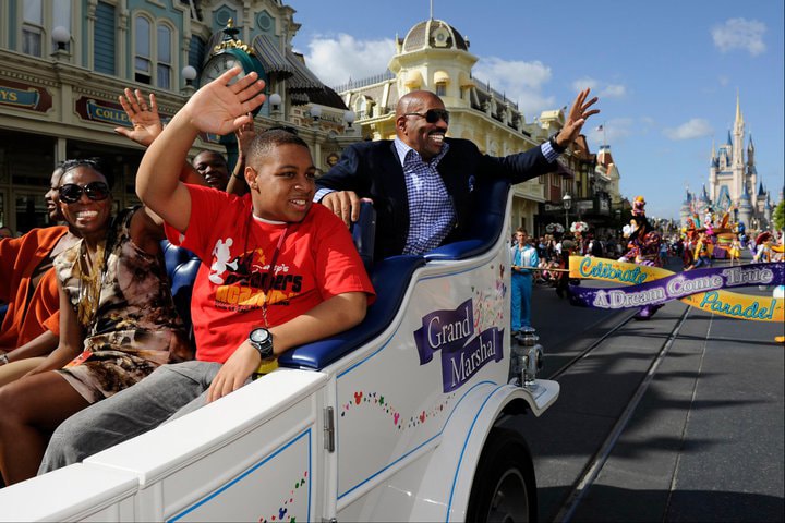 Princeton in the 2011 Disney Dreamers Academy parade