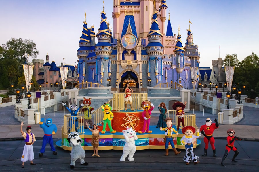 Disney divulga horários para novas opções de entretenimento do Magic Kingdom