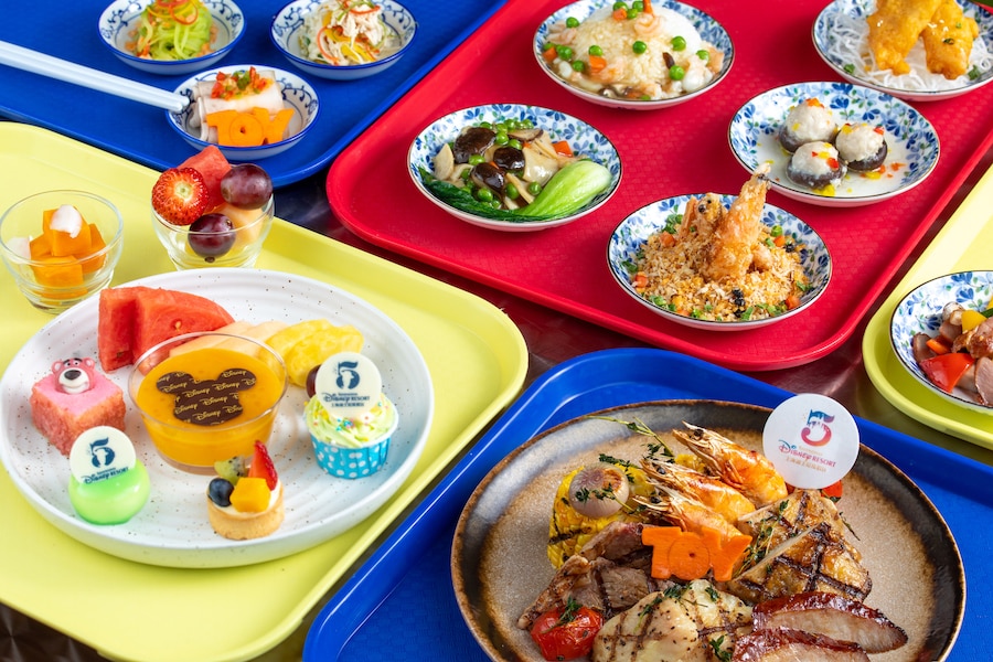 Food items from Sunnyside Café for Lunar New Year