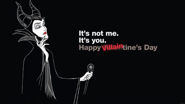 Happy Villaintines Day from Maleficent – Desktop/iPad | Disney Parks Blog