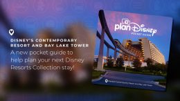 Graphic for planDisney Pocket Guide to Disney’s Contemporary Resort and Bay Lake Tower