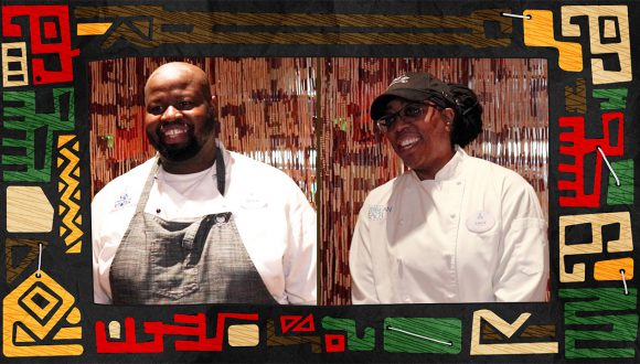 Walt Disney World chefs, Joni Wilson Ferguson and Alysia Haygood