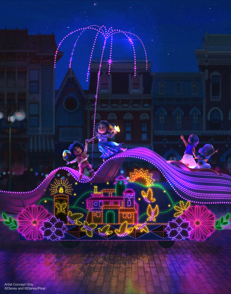 New Encanto-inspired float for the “Main Street Electrical Parade” coming to Disneyland park