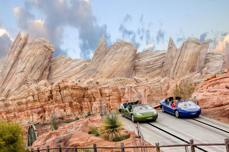 Radiator Springs Racers t Disney California Adventure park