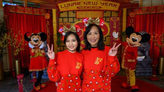 ‘Turning Red’ Star Rosalie Chiang Celebrates Lunar New Year at the Disneyland Resort