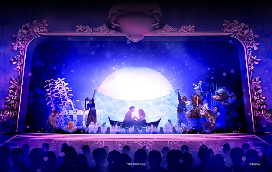 First Look at ‘The Little Mermaid’ Stage Show Aboard the Disney Wish