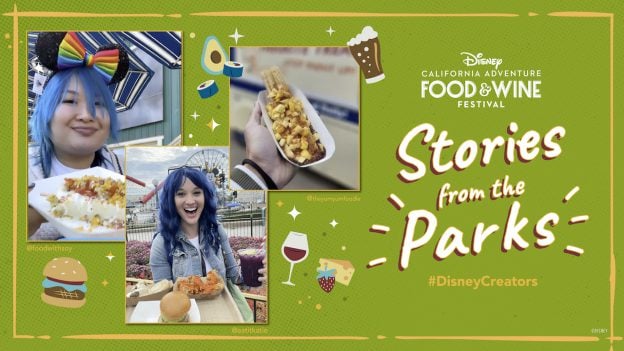 Graphic for #DisneyCreators: ‘Stories from the Parks’ at Disney California Adventure Food & Wine Festival