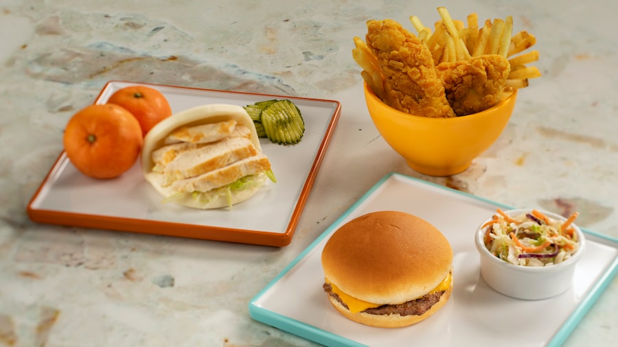 Kids dining options from Connections Café and Eatery