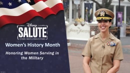 Women's History Month at Disney Parks Honoring Women Serving in the Military