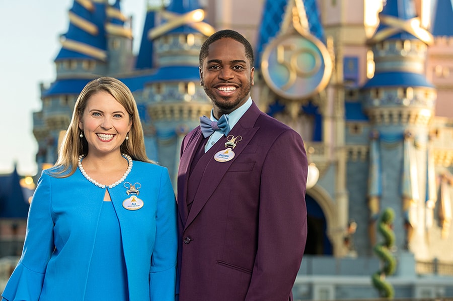 Ali and Raevon, 2022-2023 Walt Disney World Ambassadors