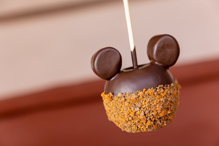 Chocolate-covered Apple from The Trolley Car Café