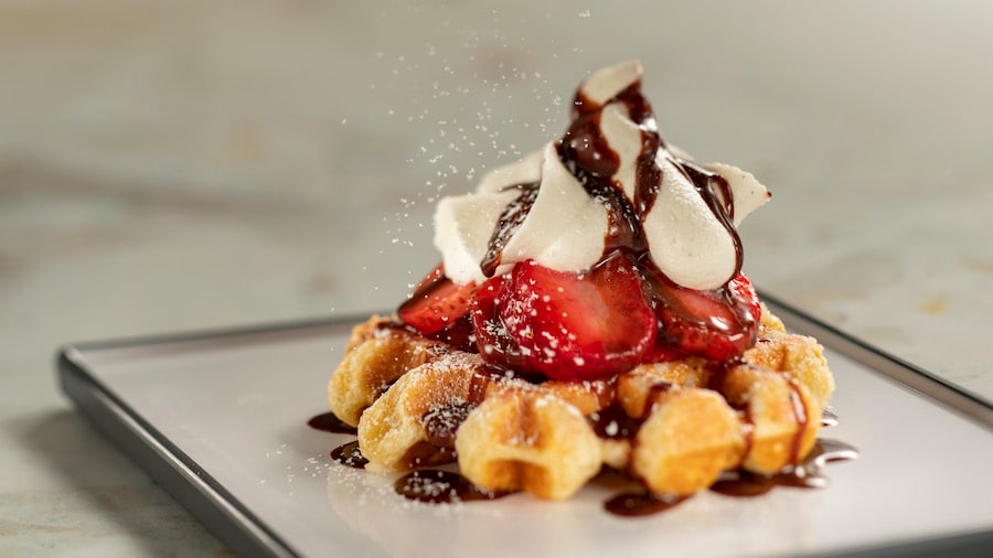 Is the Connections Café Preview Menu What You Were Hoping It’d Be?  Liege Waffle 