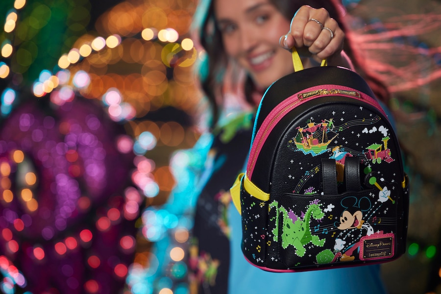 “Main Street Electrical Parade” mini backpack by Loungefly