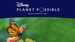 Disney Planet Possible graphic with a butterfly