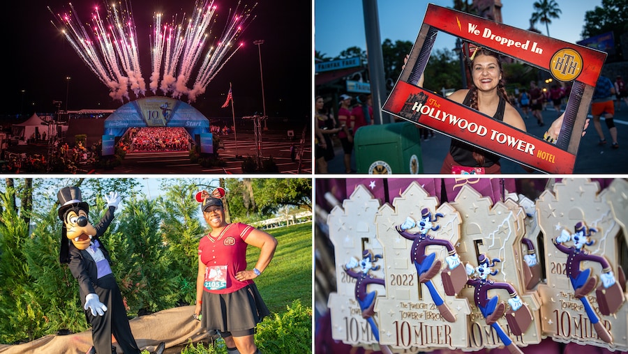 Collage from the 2022 runDisney Springtime Surprise Weekend