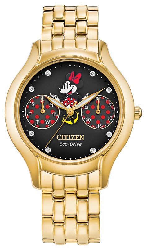 Citizen watches featuring Mickey Mouse and Minnie Mouse
