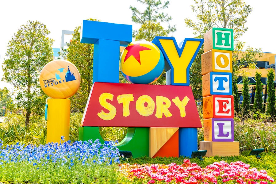 Toy Story Hotel sign