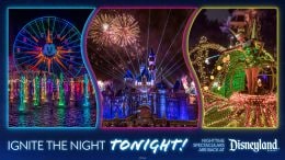 The Nighttime Spectaculars are Back at the Disneyland Resort graphic