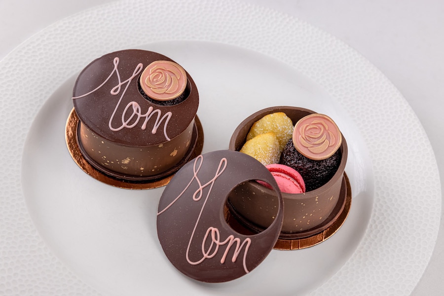 Mini Dessert Chocolate Box from Le Petit Cafe WDW Foodie Guide: Mother's Day Treats