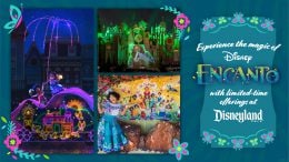 Collage of 'Encanto'-themed offerings coming to Disneyland Resort