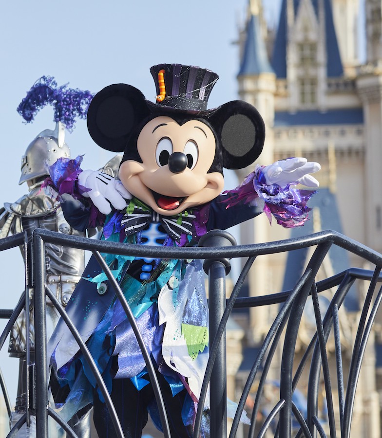 Mickey Mouse celebrating “Disney Halloween” event at Tokyo Disney Resort