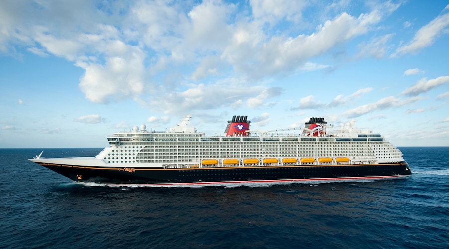 The Disney Dream at sea