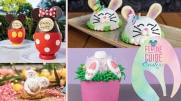 Graphic for the 2022 Foodie Guide to Delicious Easter Goodies at Disney Parks