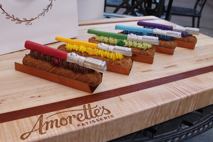 Lightsaber Eclairs from Amorette’s Patisserie