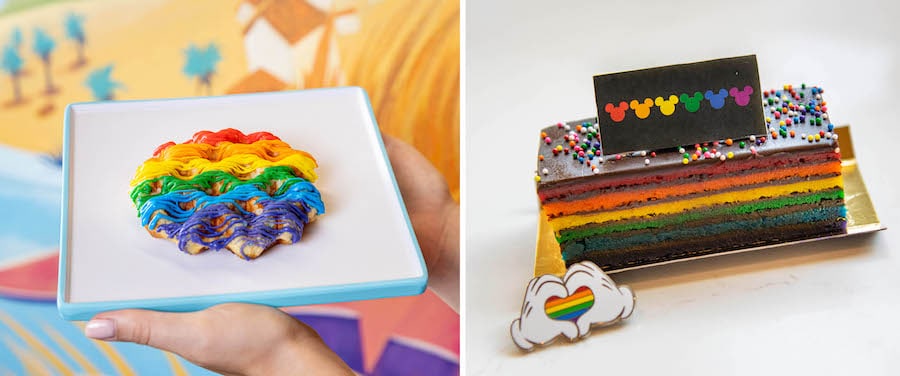 Pride Liege Waffle and Pride Cake