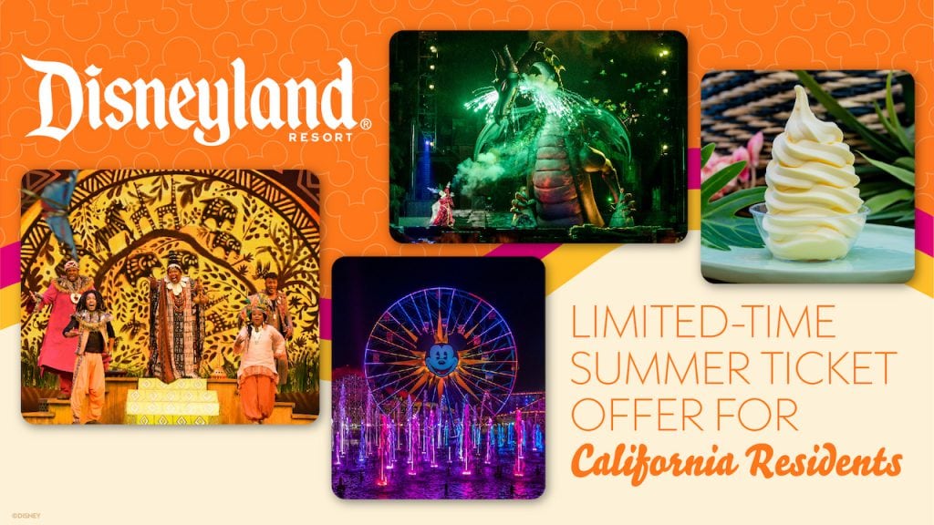 Disneyland Resort Announces LimitedTime Summer Ticket Offer for