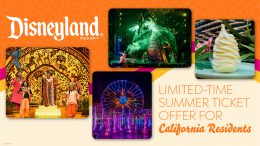 Graphic for summer experiences happening at Disneyland Resort