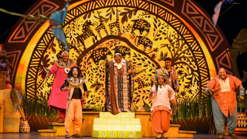 Getting Ready for “Tale of the Lion King” at Disneyland Park, Debuting at the Fantasyland