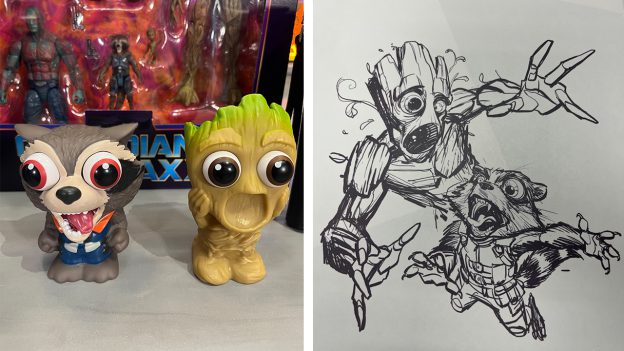 Discover Guardians of the Galaxy: Cosmic Rewind Creations by Disney Cast