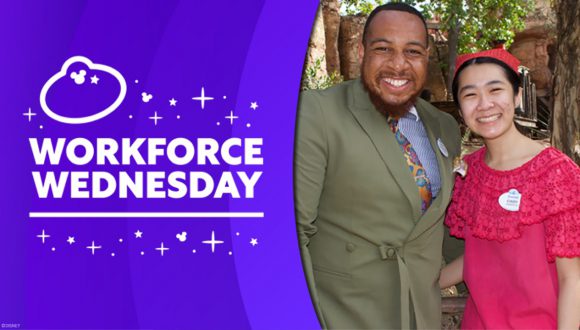 Workforce Wednesday - Disneyland Resort cast members Princeton and Cindy