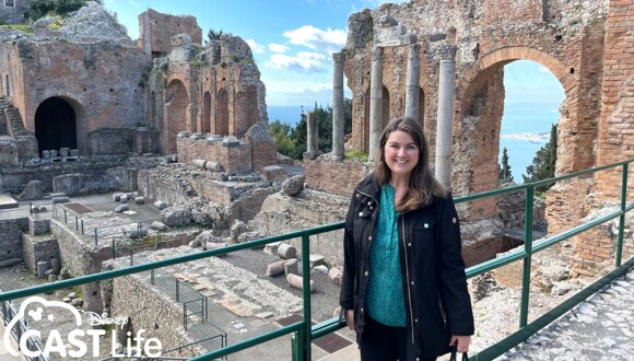 Chantel in Taormina, Sicily