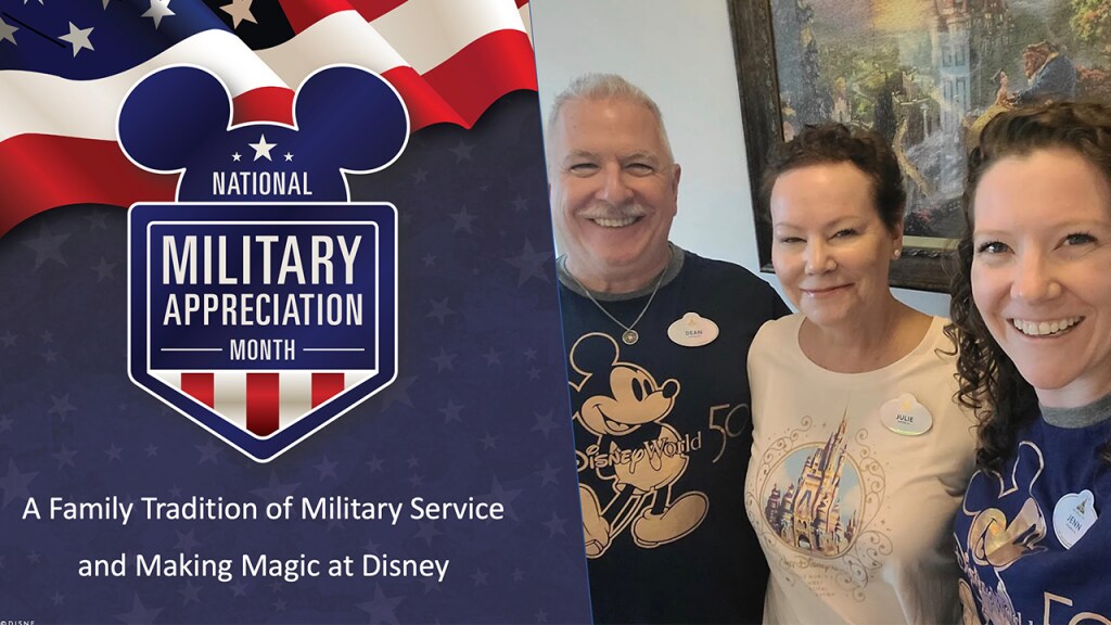 Disney SALUTE A Family Tradition of Military Service and Making Magic