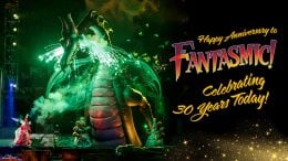 ‘Fantasmic!’ graphic celebrating 30 years at Disneyland park